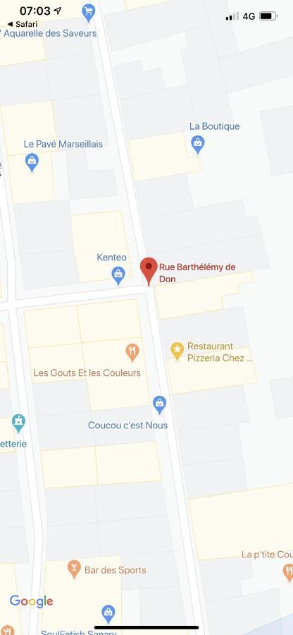 Studio Tt Equipe Parking Coeur Ville Санарі-сюр-Мер Екстер'єр фото